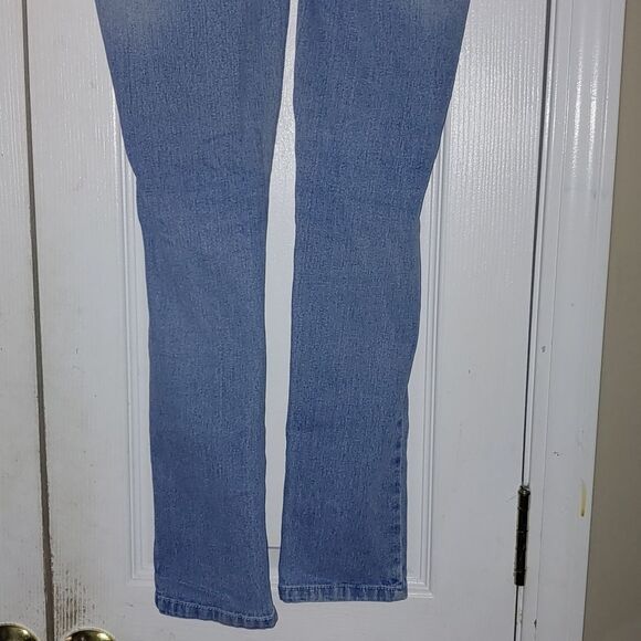 Squeeze  adjustable embroidered skinny jeans  Sz 14 - Picture 6 of 9